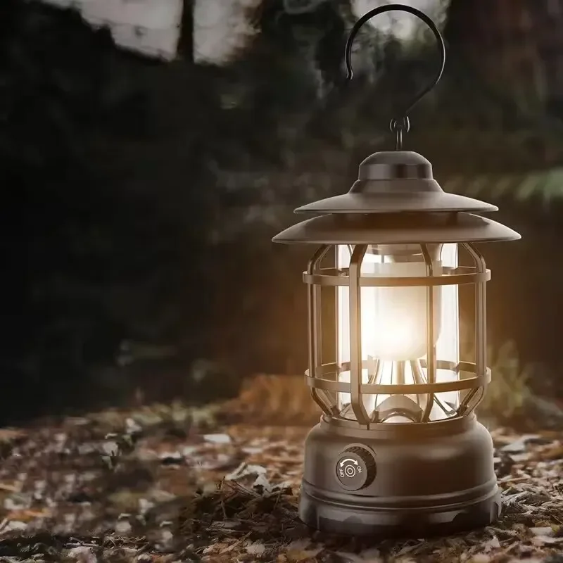 Retro Rechargeable Outdoor Lantern 4 Retro Rechargeable Outdoor Lantern - Image 4