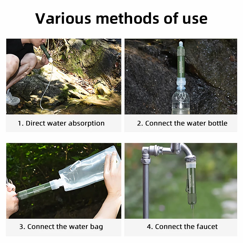 Compact Water Filter Straw for Camping and Emergencies 4 Compact Water Filter Straw for Camping and Emergencies - Image 4