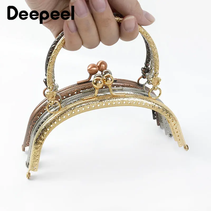 16.5 cm Metal Purse Frame Handle - Image 6