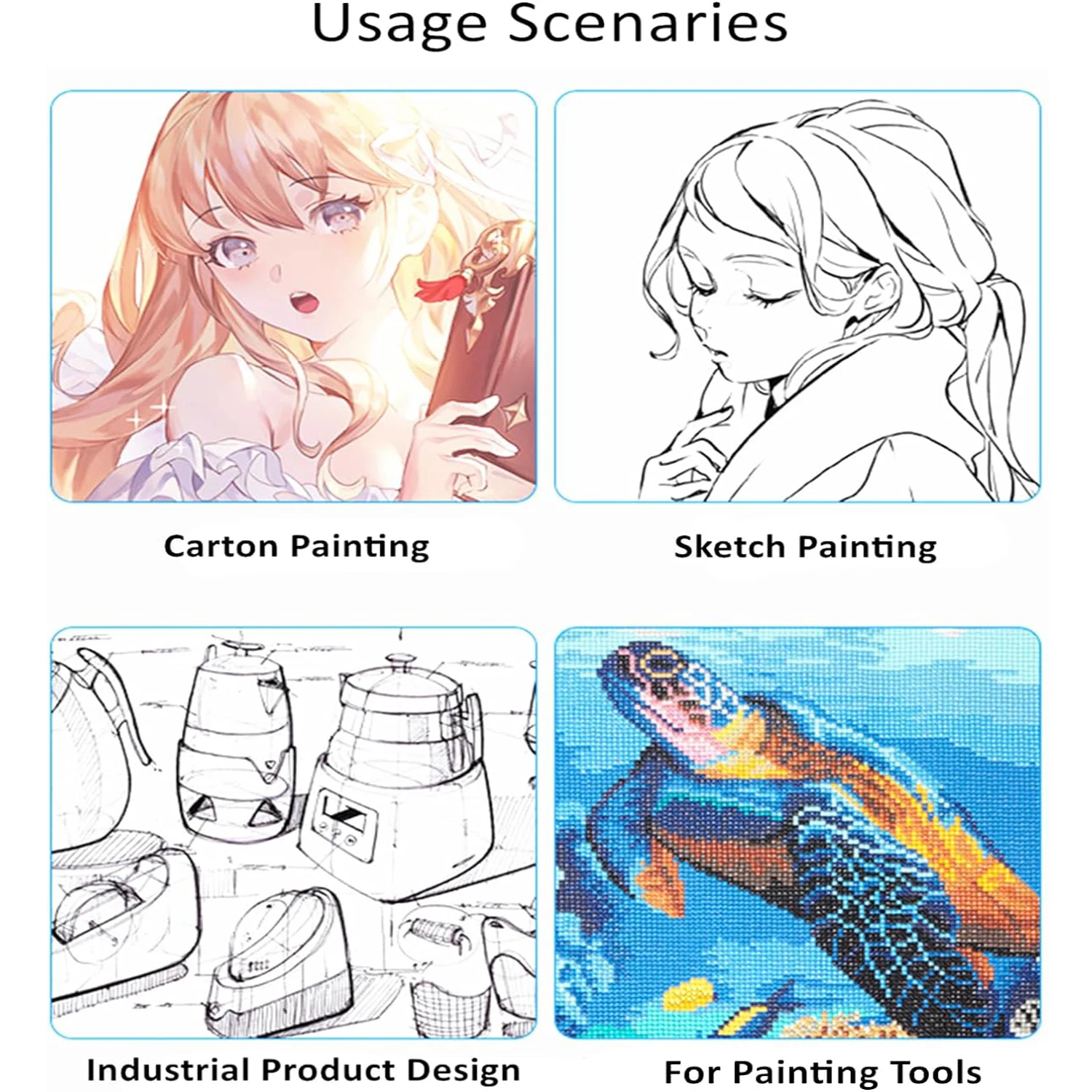 A3 LED Light Pad — Adjustable Brightness 9 A3 LED Light Pad — Adjustable Brightness - Image 9