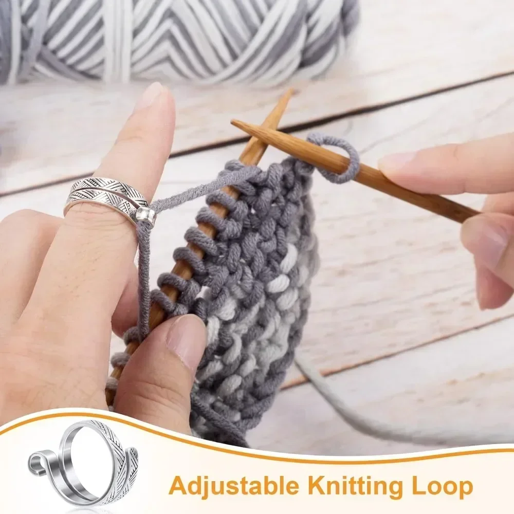 Adjustable Crochet Yarn Guide Ring 9 Adjustable Crochet Yarn Guide Ring - Image 9
