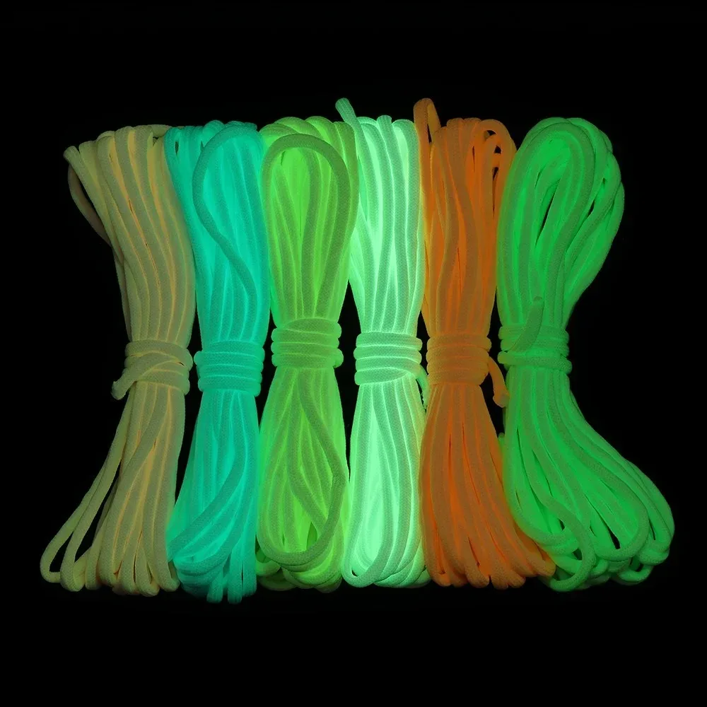 Glow Paracord Nylon Tent Cord 1 Glow Paracord Nylon Tent Cord