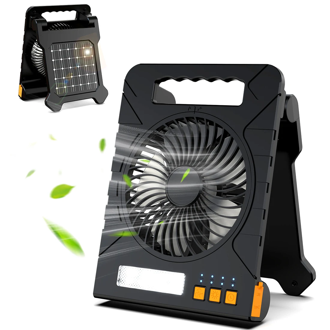 Solar Charged Outdoor Camping Fan 5 Solar Charged Outdoor Camping Fan - Image 5