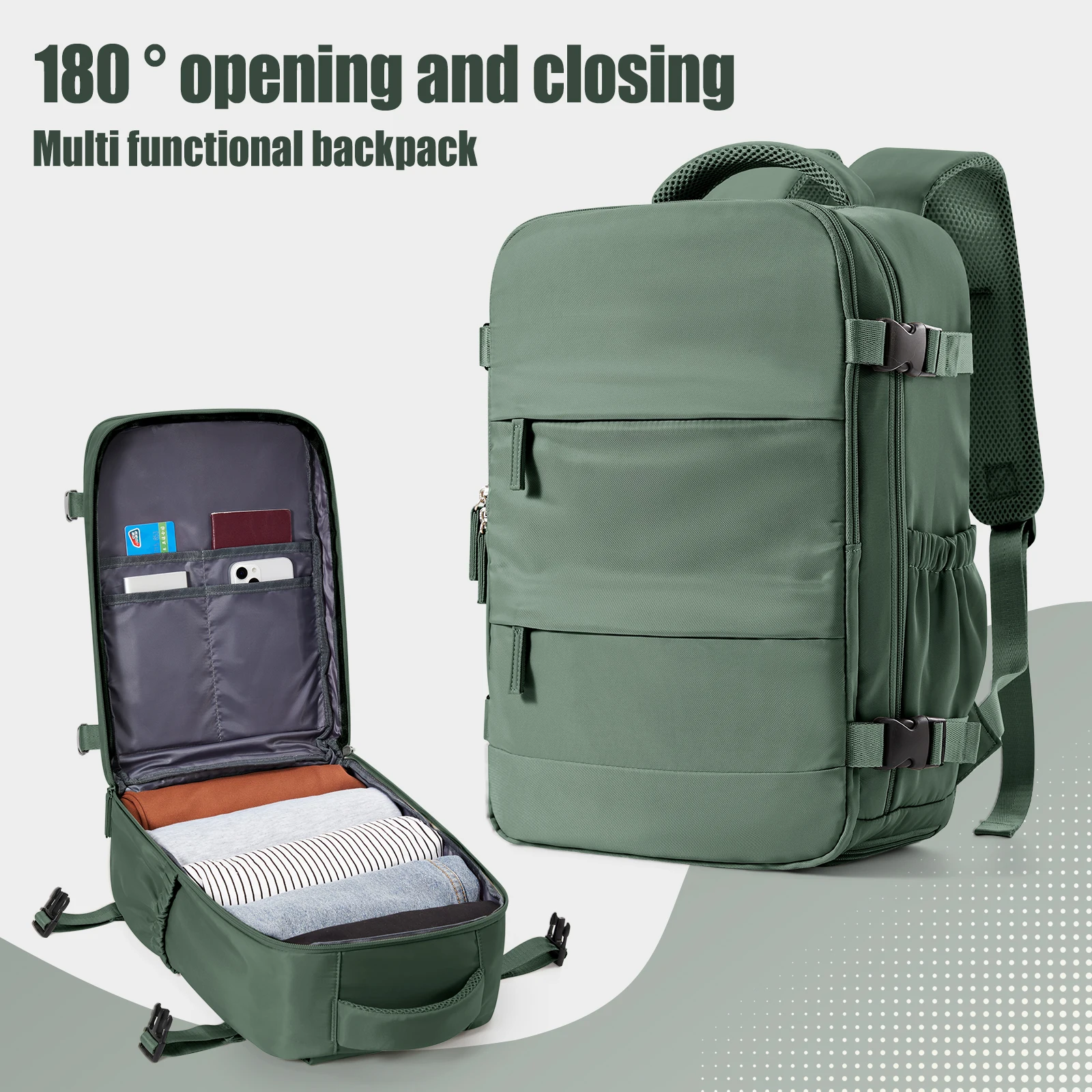 Ryanair Compatible Travel Backpack 1 Ryanair Compatible Travel Backpack