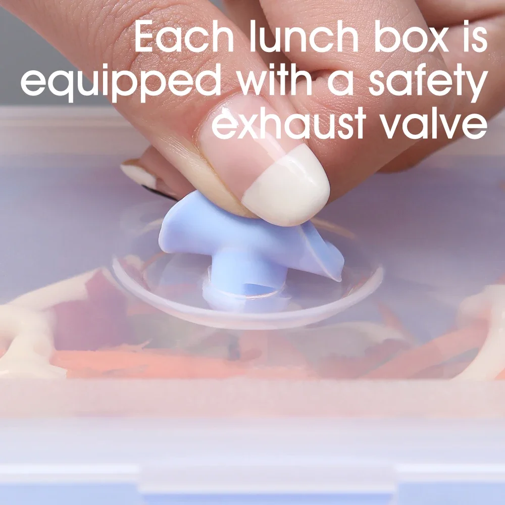 4-Piece Silicone Collapsible Lunch Box Set 5 4-Piece Silicone Collapsible Lunch Box Set - Image 5