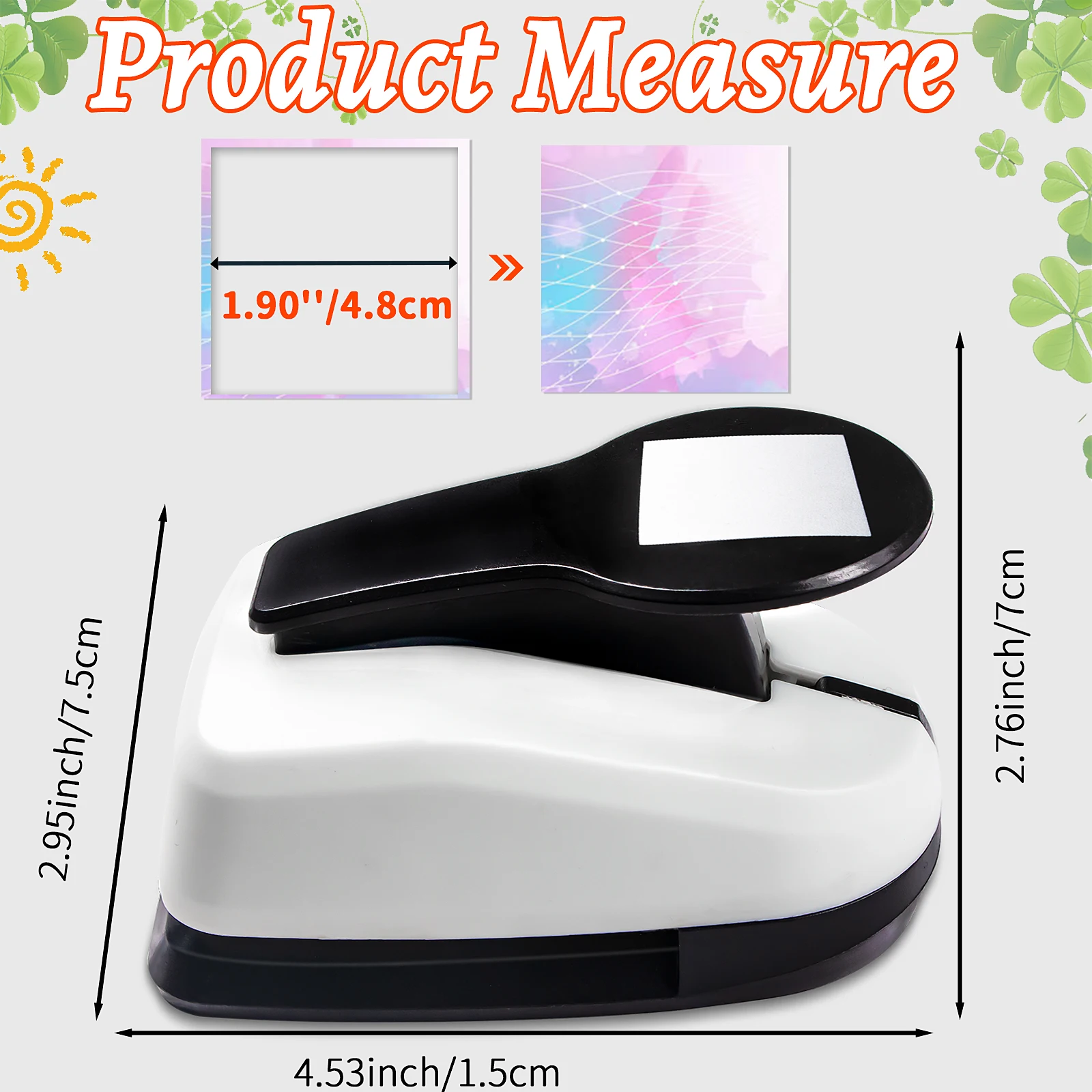 3-Piece Square Paper Punch Set 4 3-Piece Square Paper Punch Set - Image 4