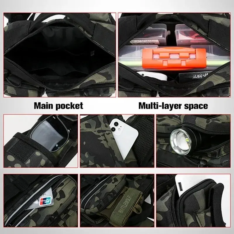 Fishing Equipment Bait Box Gear Storage Bag 6 Fishing Equipment Bait Box Gear Storage Bag - Image 6