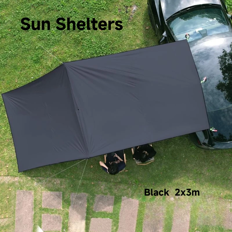 Portable Vehicle Awning Shelter 3-4P 2 Portable Vehicle Awning Shelter 3-4P - Image 2