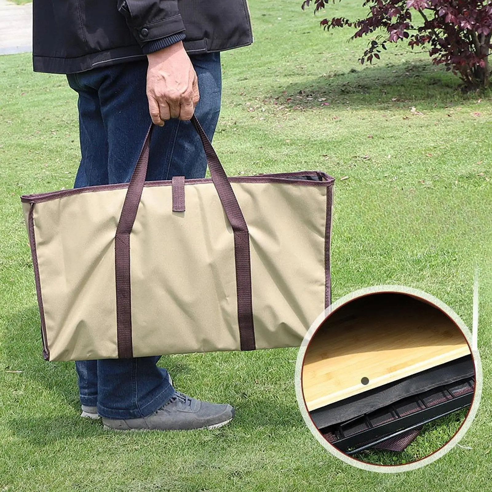 Multifunctional Camping Folding Chair Storage Bag 1 Multifunctional Camping Folding Chair Storage Bag