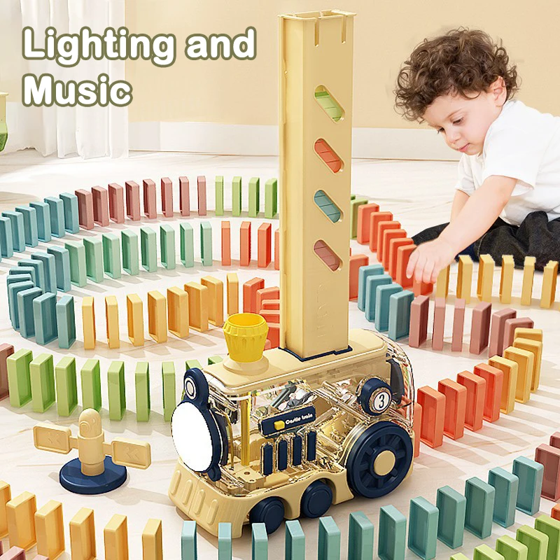 Electric Domino Train Set