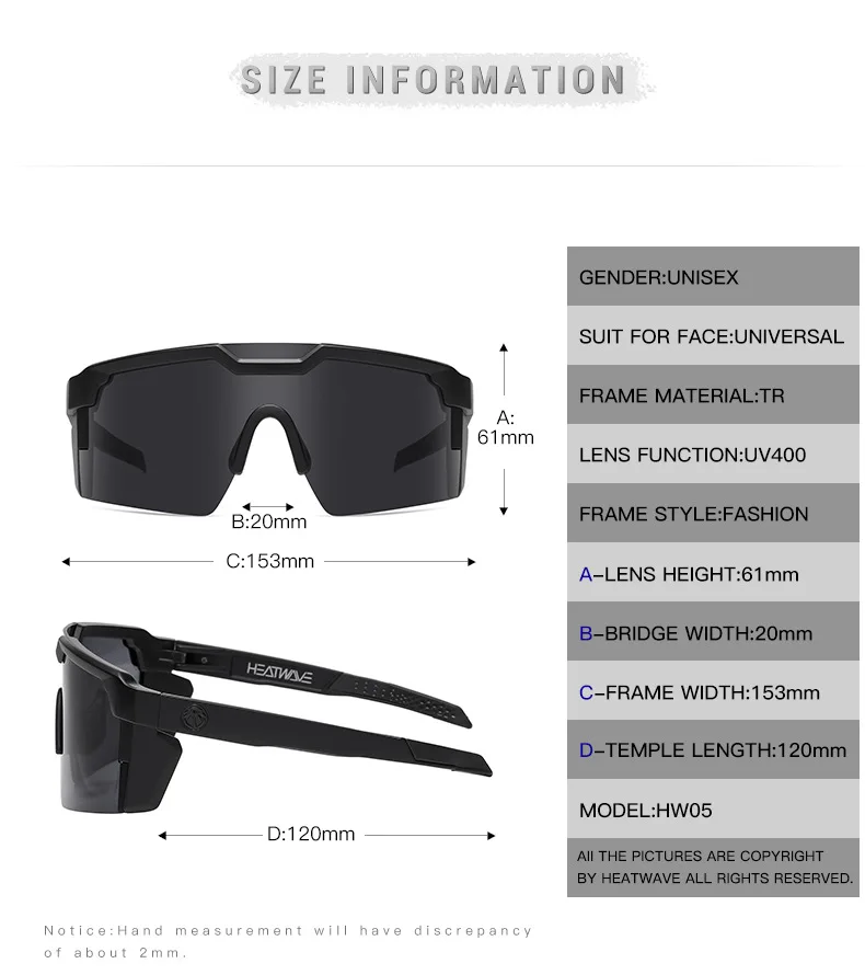 High-Quality Outdoor Sports Sunglasses for Cycling 7 High-Quality Outdoor Sports Sunglasses for Cycling - Image 7