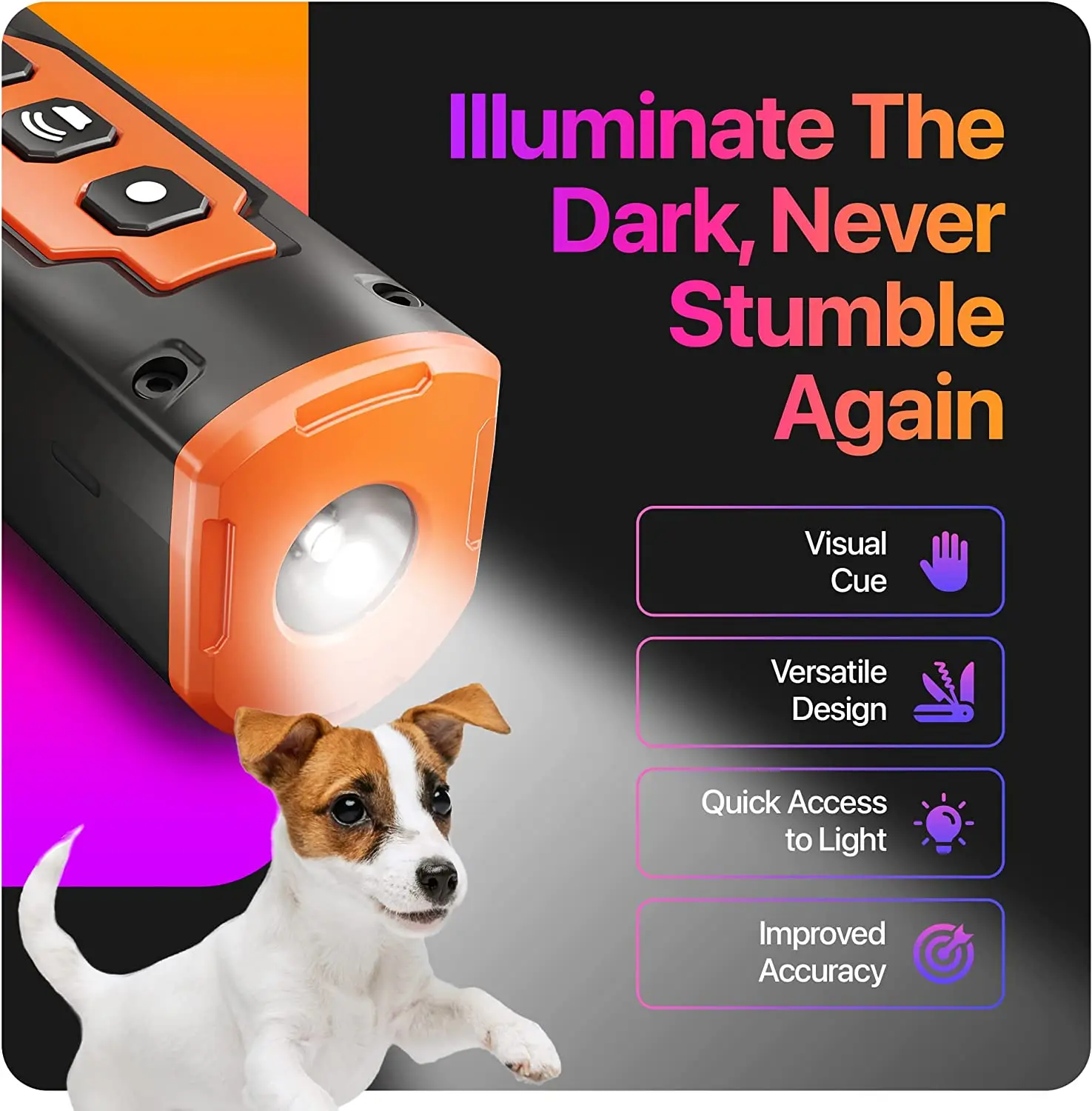 Rechargeable Ultrasonic Dog Repeller 4 Rechargeable Ultrasonic Dog Repeller - Image 4