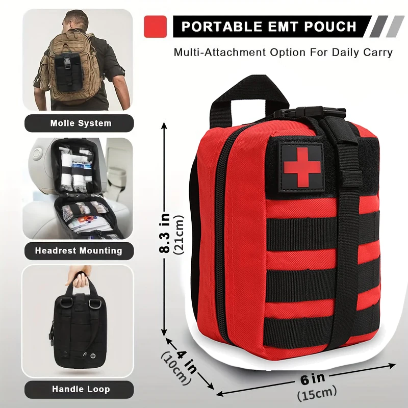 131pcs Military Medical First Aid Kit 4 131pcs Military Medical First Aid Kit - Image 4