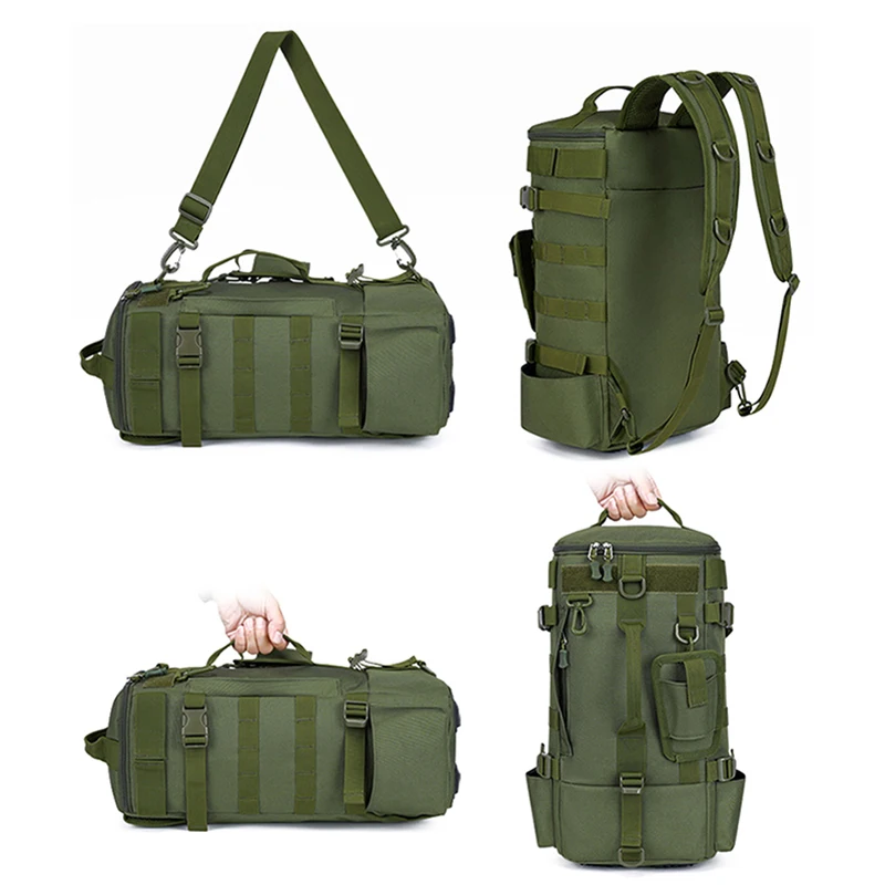 Tactical Fishing Backpack with Rod Holders 6 Tactical Fishing Backpack with Rod Holders - Image 6