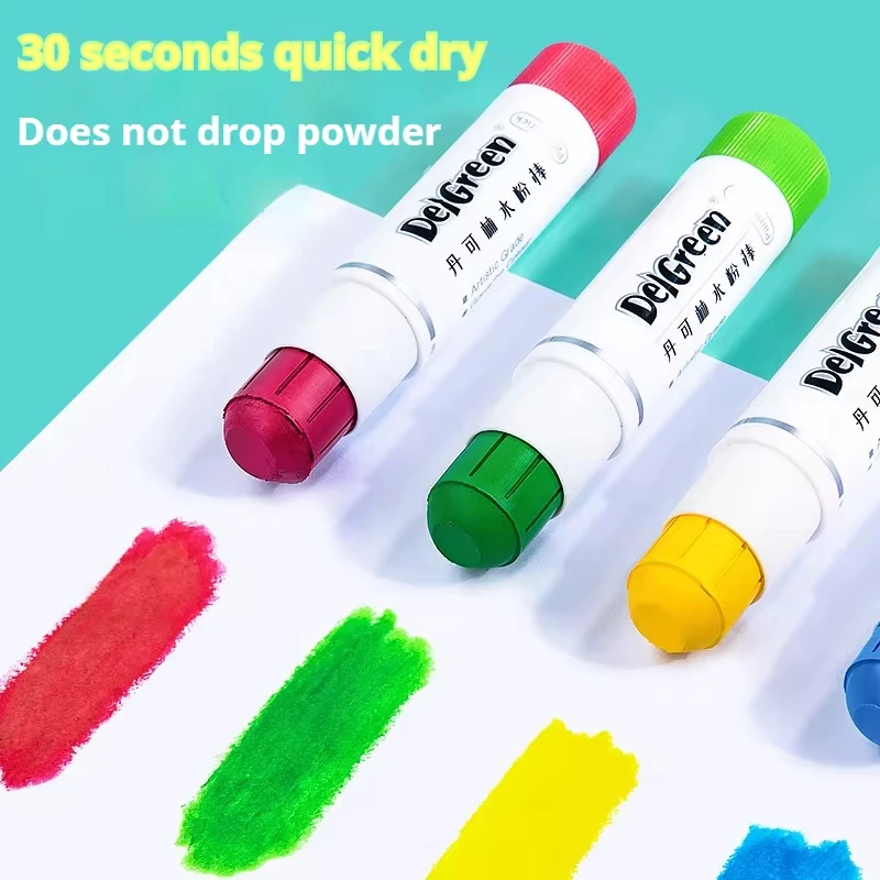 12-Colour Washable Gouache Paint Sticks