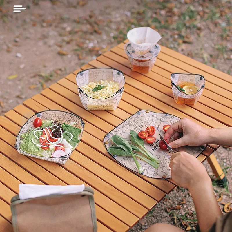 Folding Outdoor Tableware Set 2 Folding Outdoor Tableware Set - Image 2