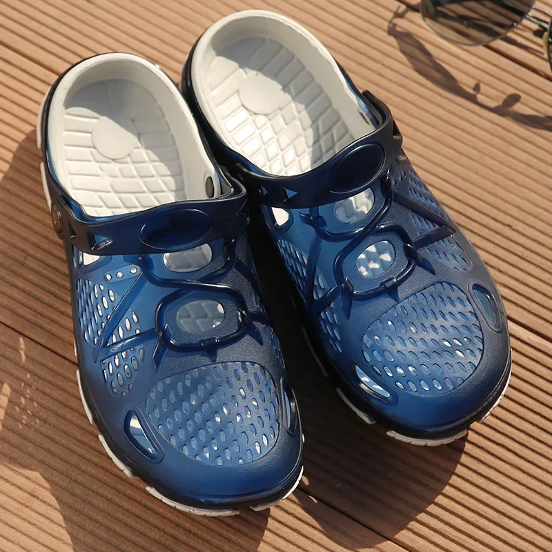 Men's Casual Beach Slip-On Sandals 5 Men's Casual Beach Slip-On Sandals - Image 5