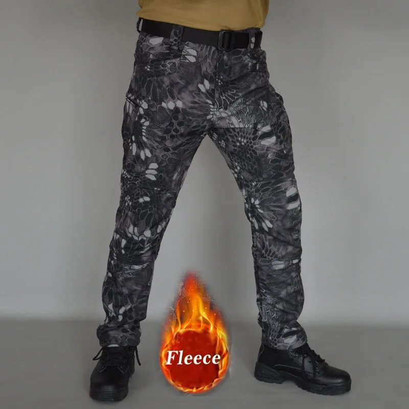 Warm Waterproof Fleece Pants for Men 6 Warm Waterproof Fleece Pants for Men - Image 6