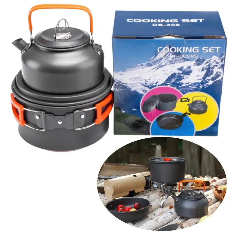 Aluminum Camping Cookware Kit