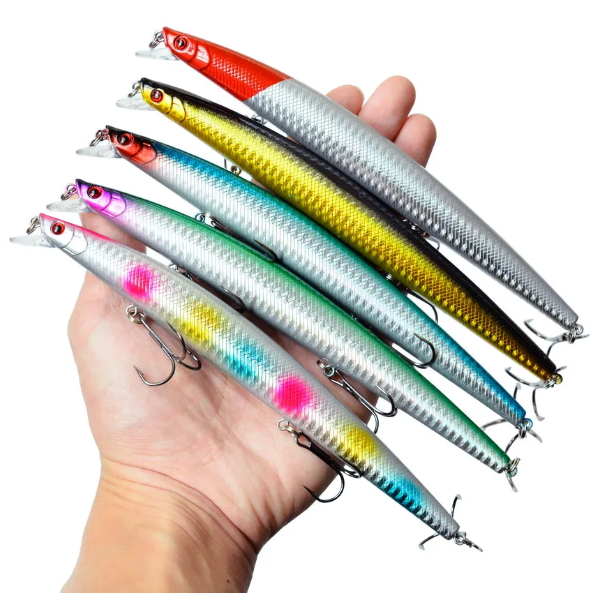 Big Laser Minnow Fishing Lure Set 5 Big Laser Minnow Fishing Lure Set - Image 5