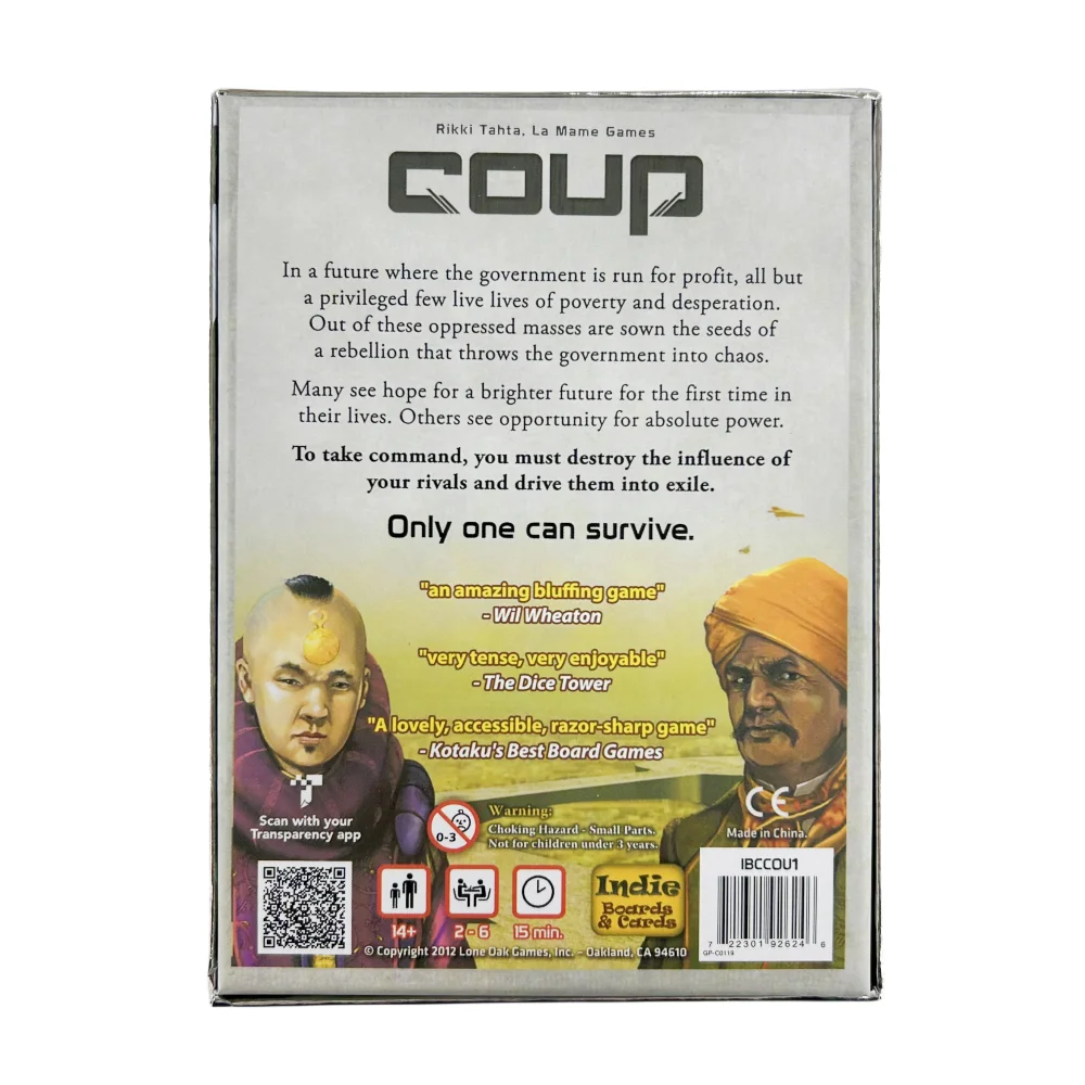 Coup Bluffing Card Game 11 Coup Bluffing Card Game - Image 11
