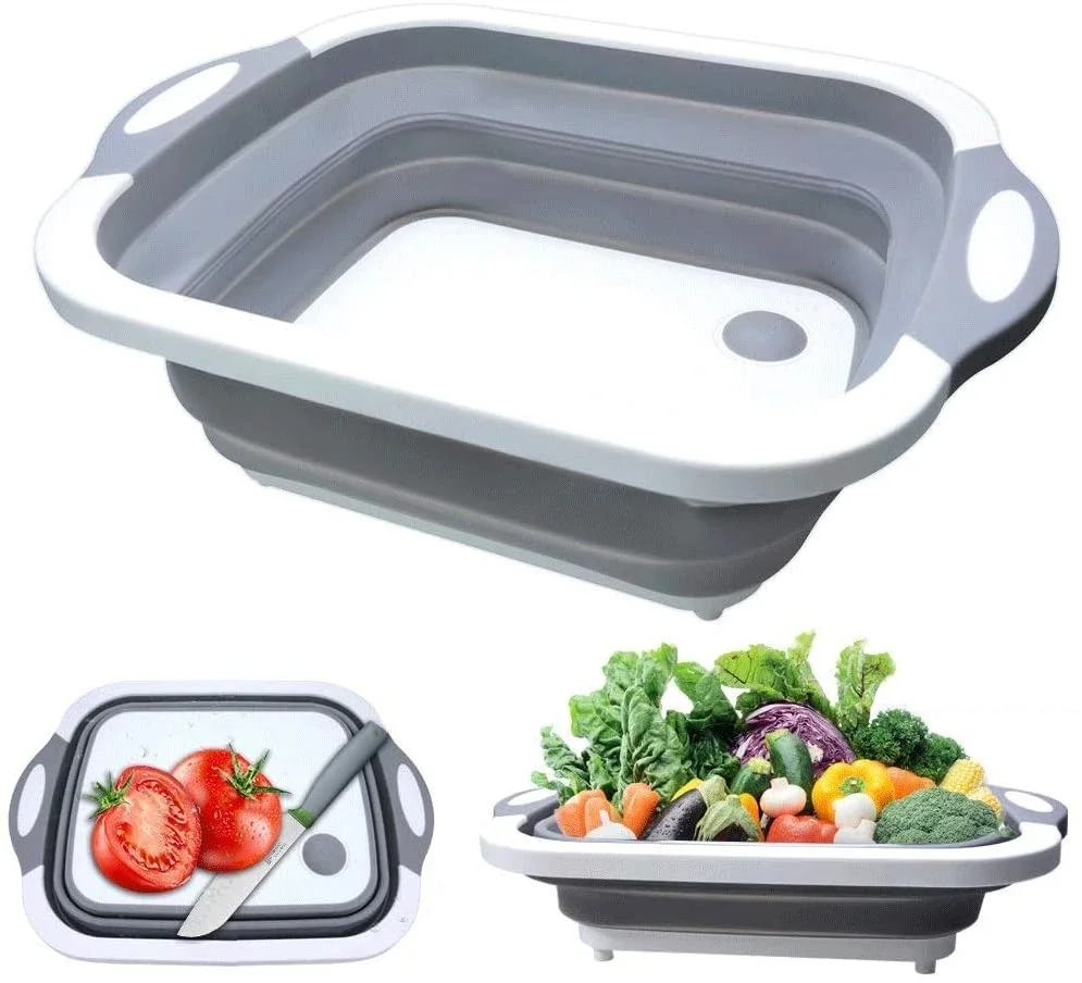 3-in-1 Multifunction Collapsible Cutting Board 1 3-in-1 Multifunction Collapsible Cutting Board