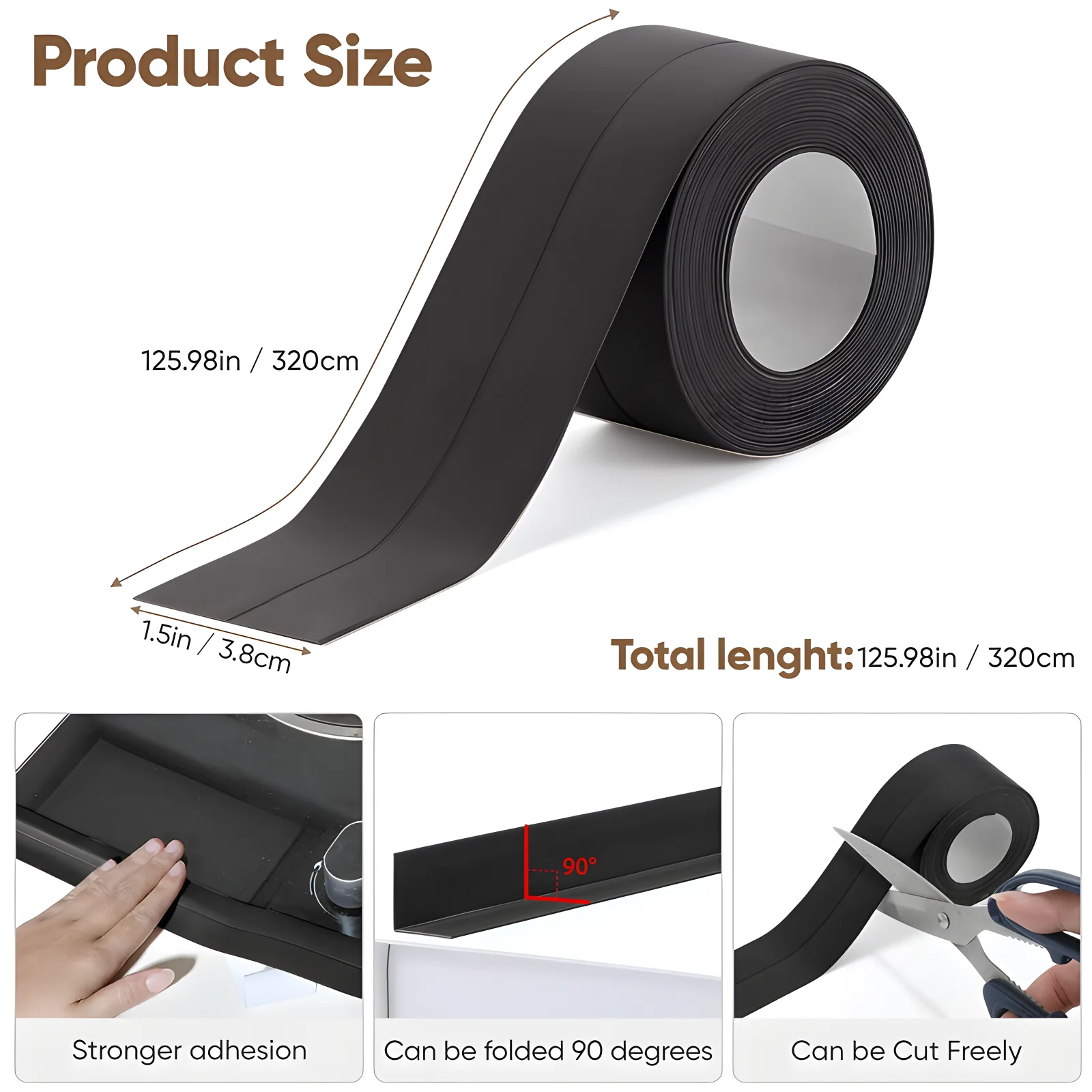 Waterproof PVC Self Adhesive Sealing Tape 5 Waterproof PVC Self Adhesive Sealing Tape - Image 5