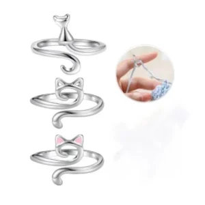 2-Pack Adjustable Yarn Guide Rings