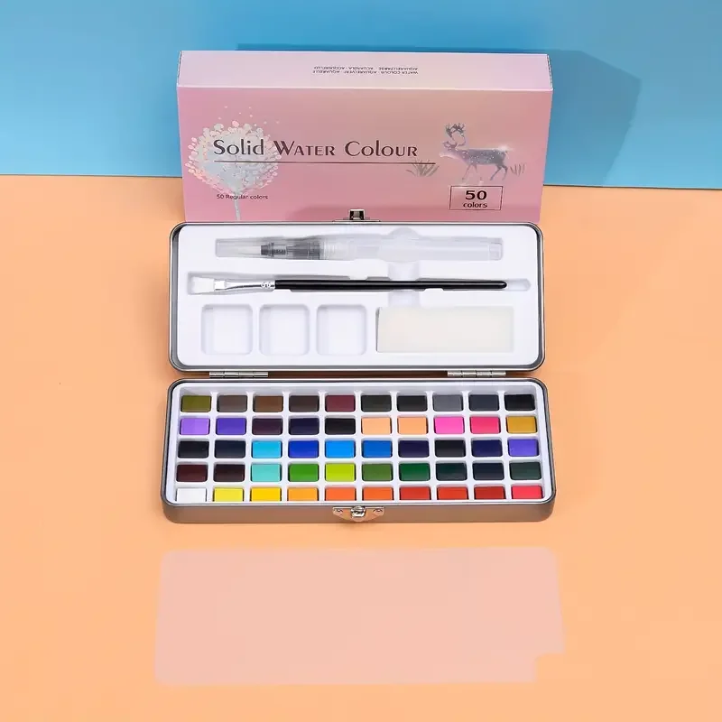 Watercolour Paint Set 50/100/168 Colours 11 Watercolour Paint Set 50/100/168 Colours - Image 11