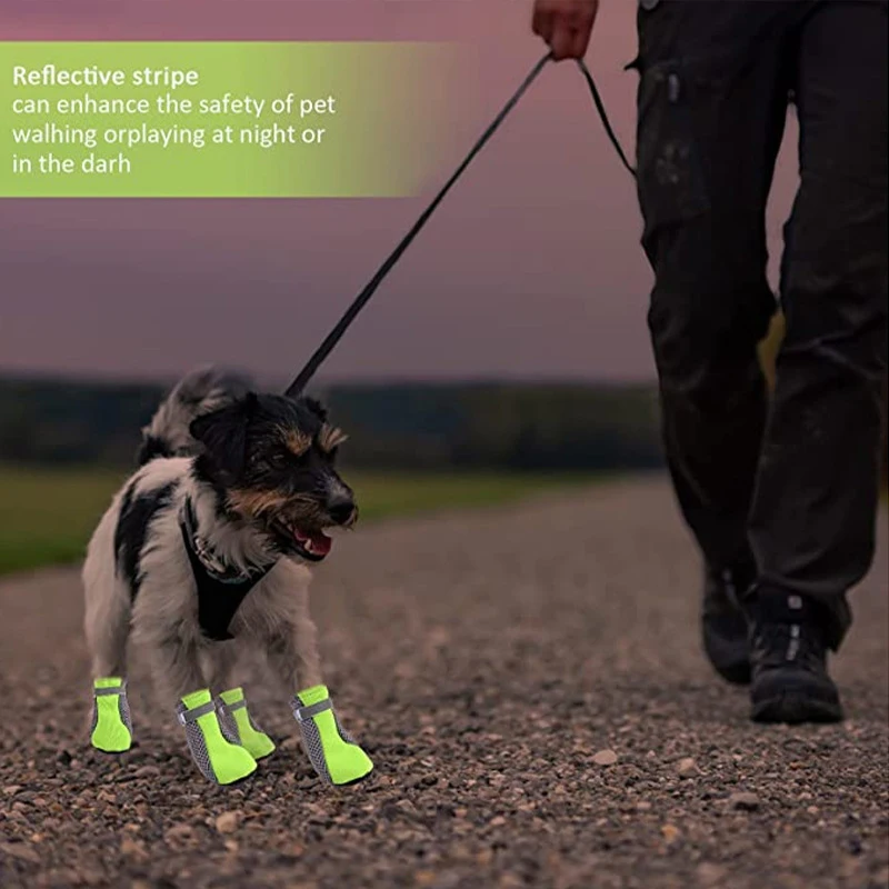 Breathable Reflective Dog Shoes 6 Breathable Reflective Dog Shoes - Image 6