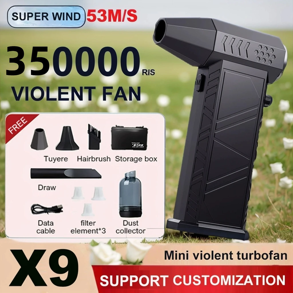 Portable Brushless Turbo Air Blower 2 Portable Brushless Turbo Air Blower - Image 2