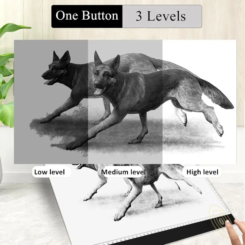 A3 LED Light Pad — Adjustable Brightness 7 A3 LED Light Pad — Adjustable Brightness - Image 7