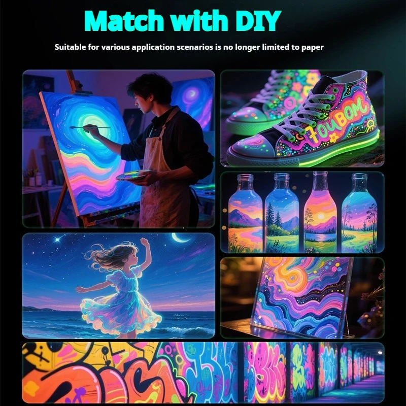 Glow-In-The-Dark Acrylic Pigment 20 ml 5 Glow-In-The-Dark Acrylic Pigment 20 ml - Image 5