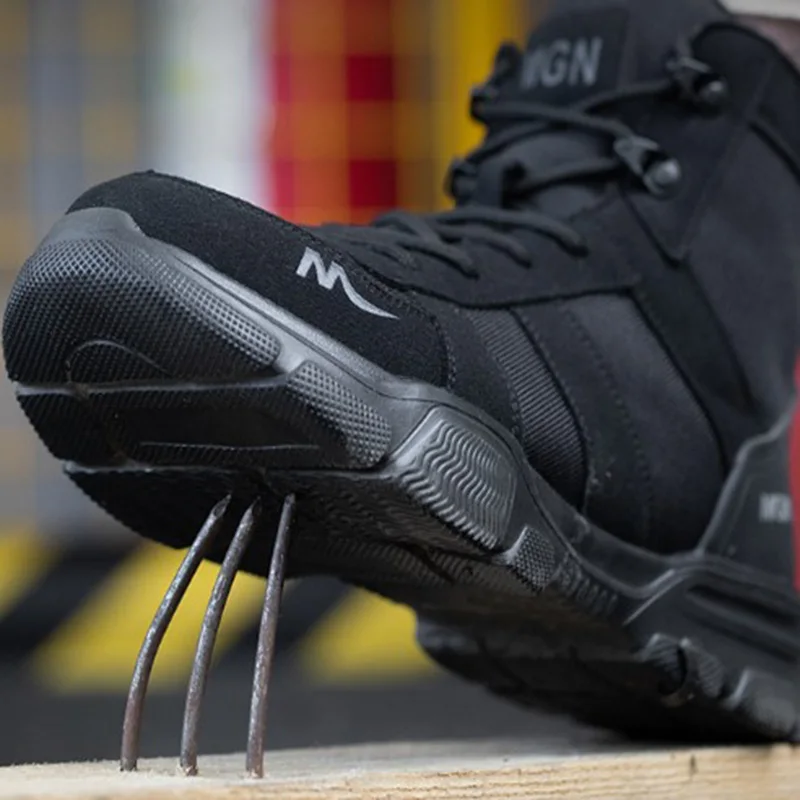 Steel Toe Puncture-Proof Work Boots 5 Steel Toe Puncture-Proof Work Boots - Image 5