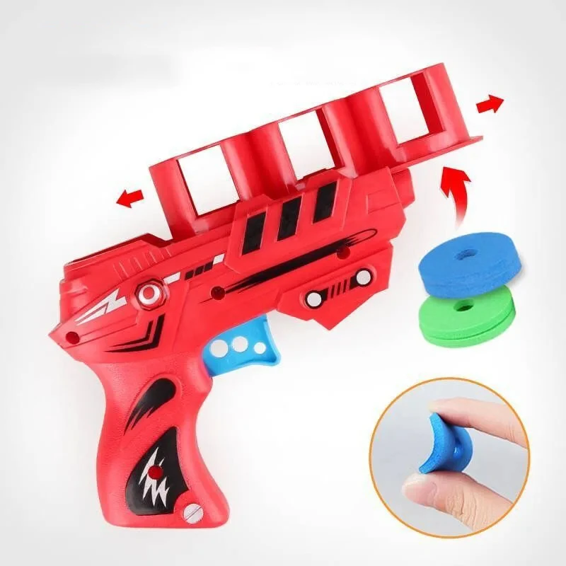 Flying Saucer Soft Bullet Toy Gun Set