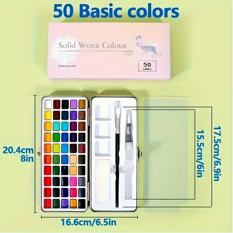 Watercolour Paint Set 50/100/168 Colours 9 Watercolour Paint Set 50/100/168 Colours - Image 9