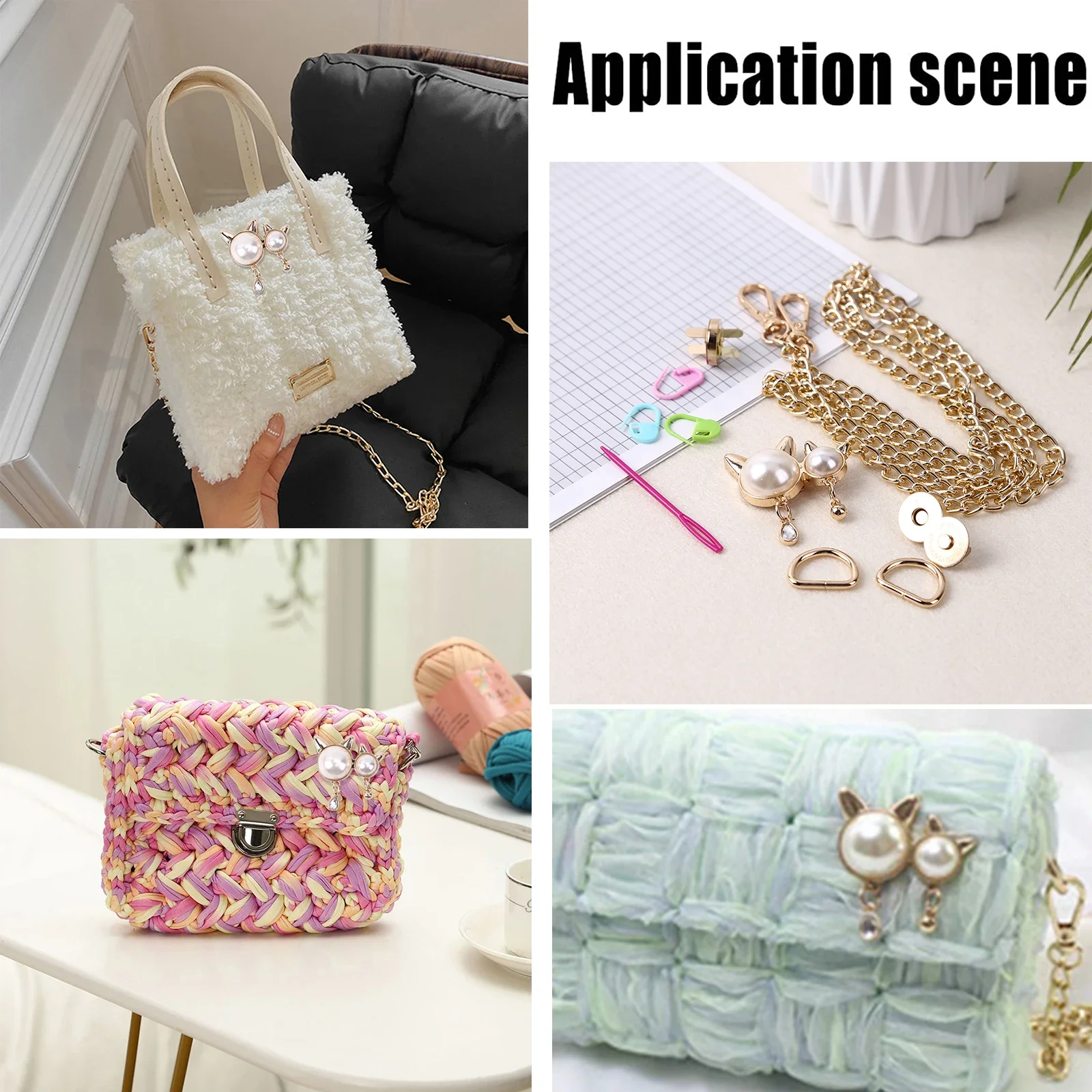 DIY Crochet Bag Kit With Frame 5 DIY Crochet Bag Kit With Frame - Image 5