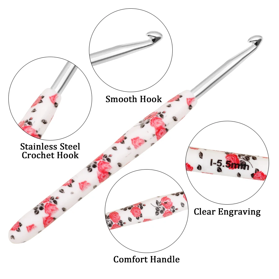 Ergonomic Extra-Long Crochet Hook 11 Ergonomic Extra-Long Crochet Hook - Image 11