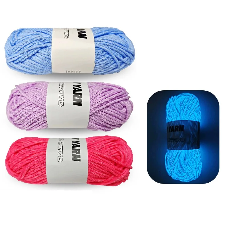 Glow In The Dark Polyester Yarn 55 m 7 Glow In The Dark Polyester Yarn 55 m - Image 7