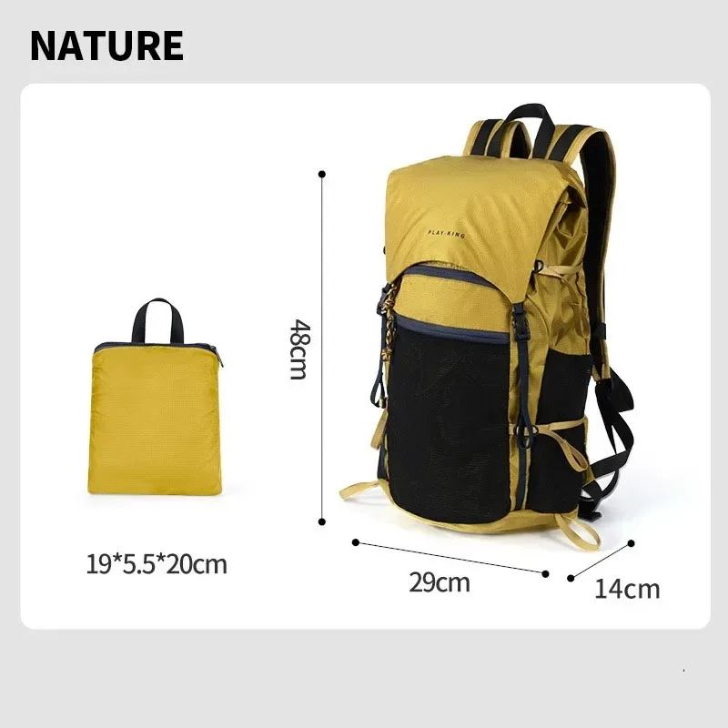 Waterproof Foldable Mountaineering Backpack 6 Waterproof Foldable Mountaineering Backpack - Image 6