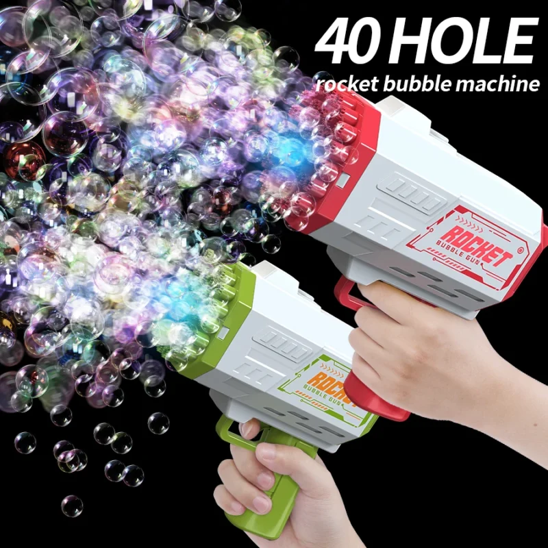 Children's Bubble Machine Outdoor Puzzle Toy