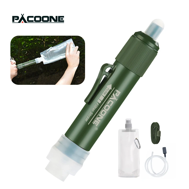 Compact Water Filter Straw for Camping and Emergencies 1 Compact Water Filter Straw for Camping and Emergencies