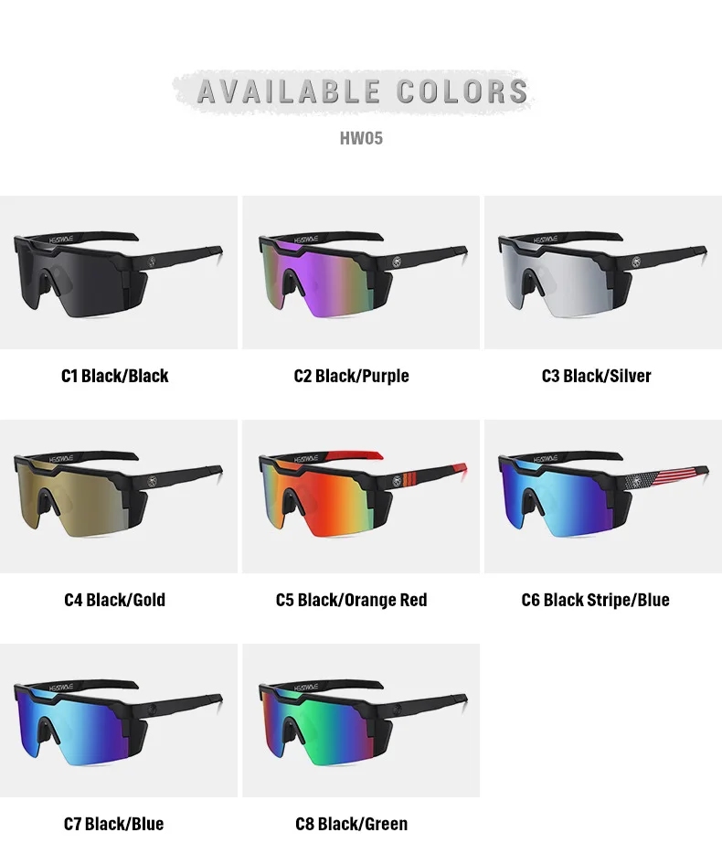 High-Quality Outdoor Sports Sunglasses for Cycling 8 High-Quality Outdoor Sports Sunglasses for Cycling - Image 8
