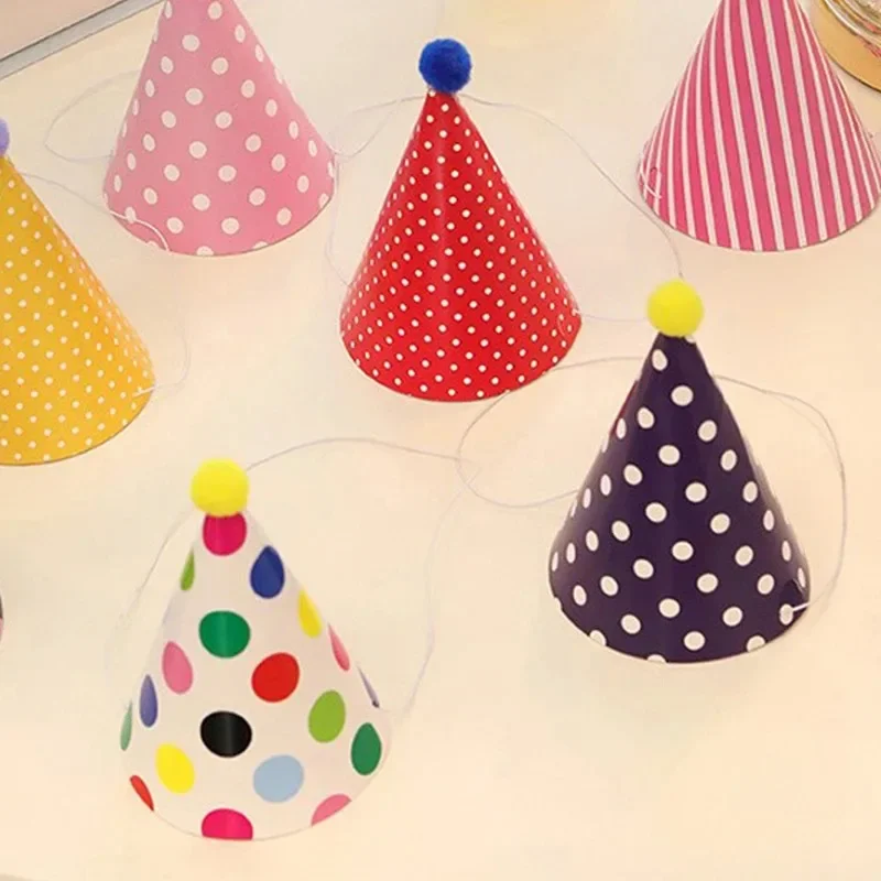 11-Piece Kids Paper Party Hats 5 11-Piece Kids Paper Party Hats - Image 5