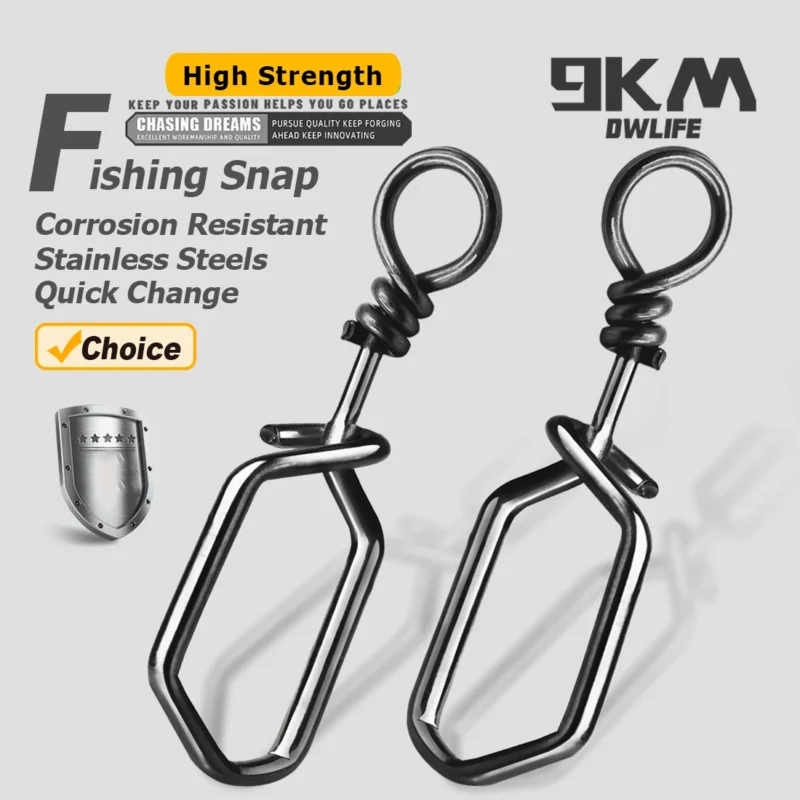 Stainless Steel Quick Change Fishing Snap