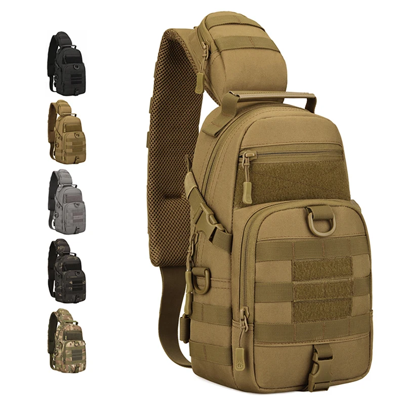 Nylon Sling Chest Pack Outdoor Bag 5 Nylon Sling Chest Pack Outdoor Bag - Image 5