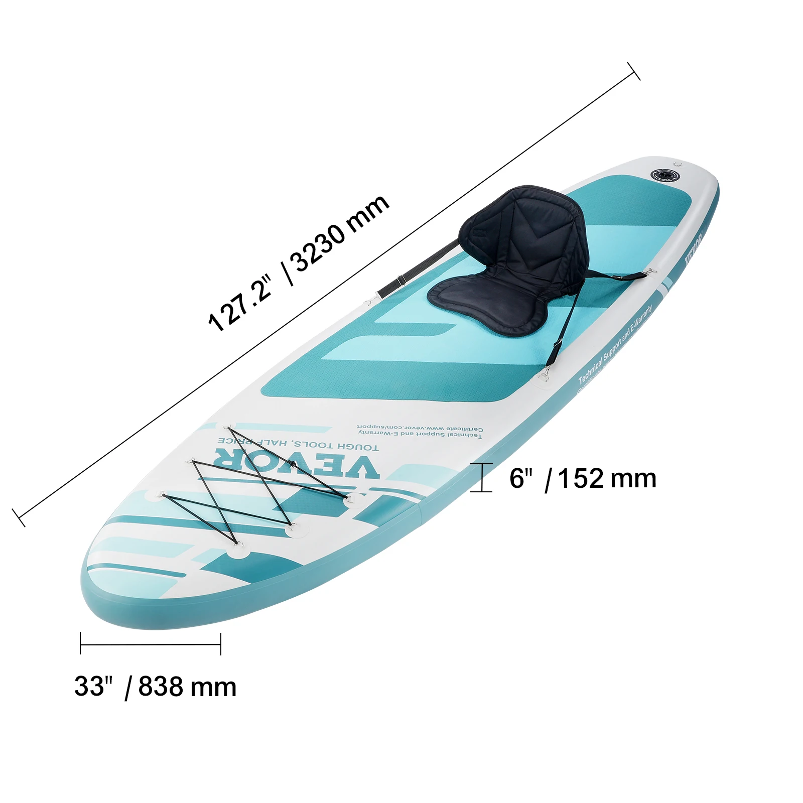 10-6ft-x-33in-x-6in