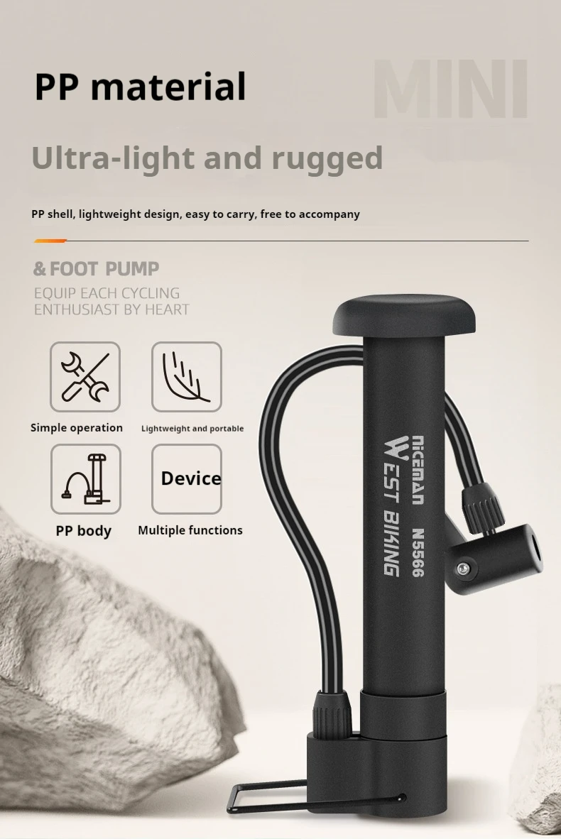 MTB Bicycle Manual Air Pump 8 MTB Bicycle Manual Air Pump - Image 8