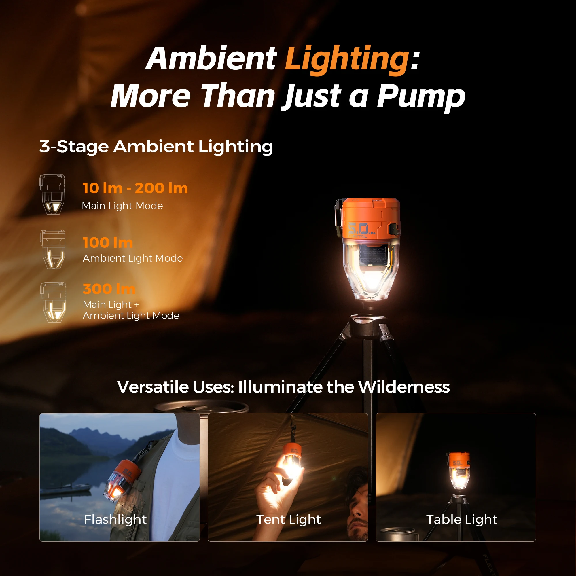 Portable Electric Camping Air Pump 5 Portable Electric Camping Air Pump - Image 5