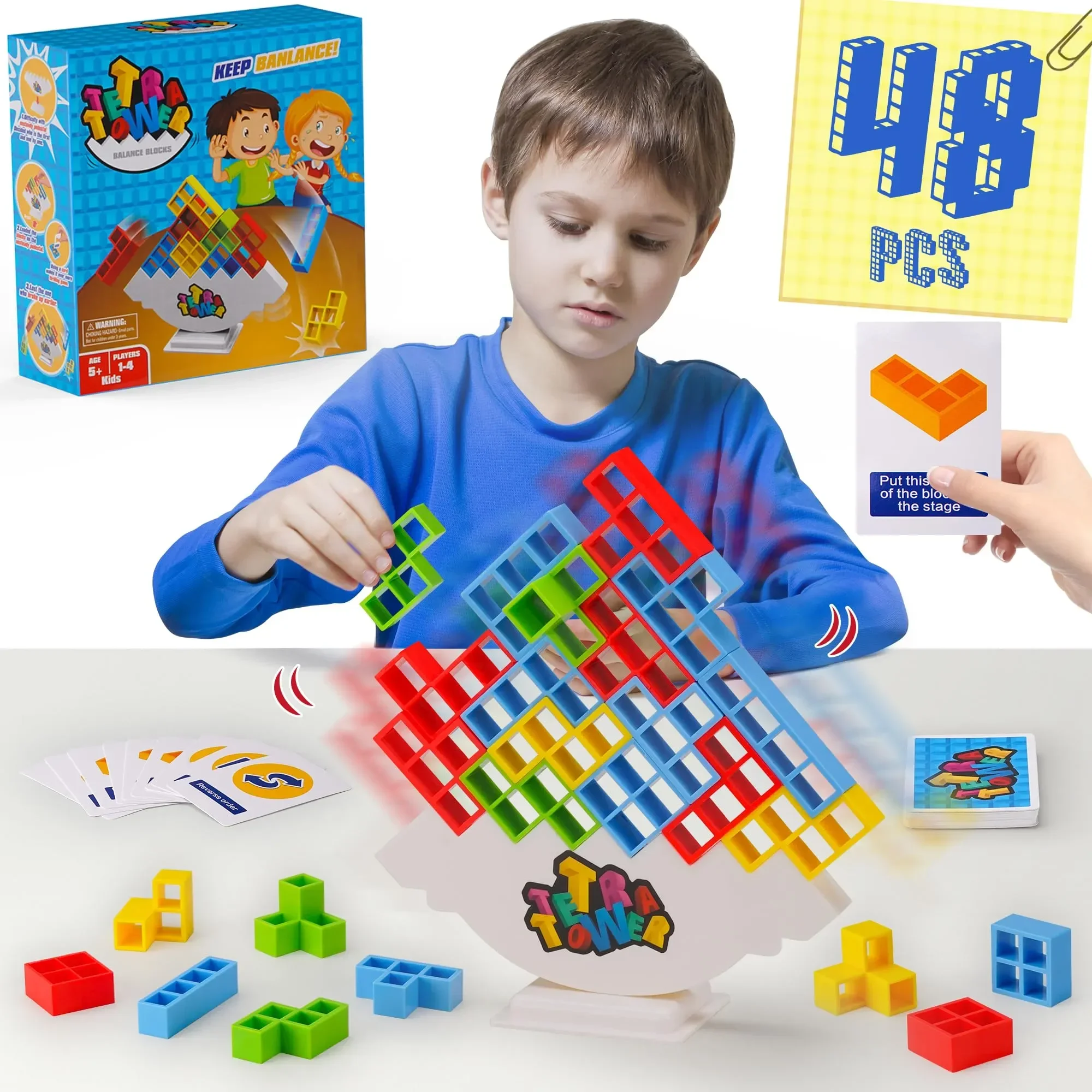 Tetra Tower Building Blocks Game 3 Tetra Tower Building Blocks Game - Image 3
